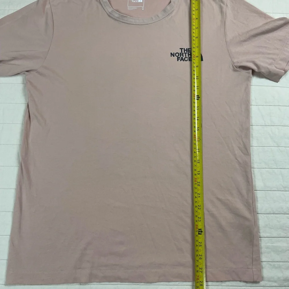 The North Face Pink/Peach Peace Sign Graphic Tee Men’s Medium